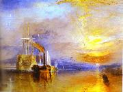 J.M.W. Turner Fighting Temeraire Tugged to Her Last Berth to Be Broken up oil painting picture wholesale